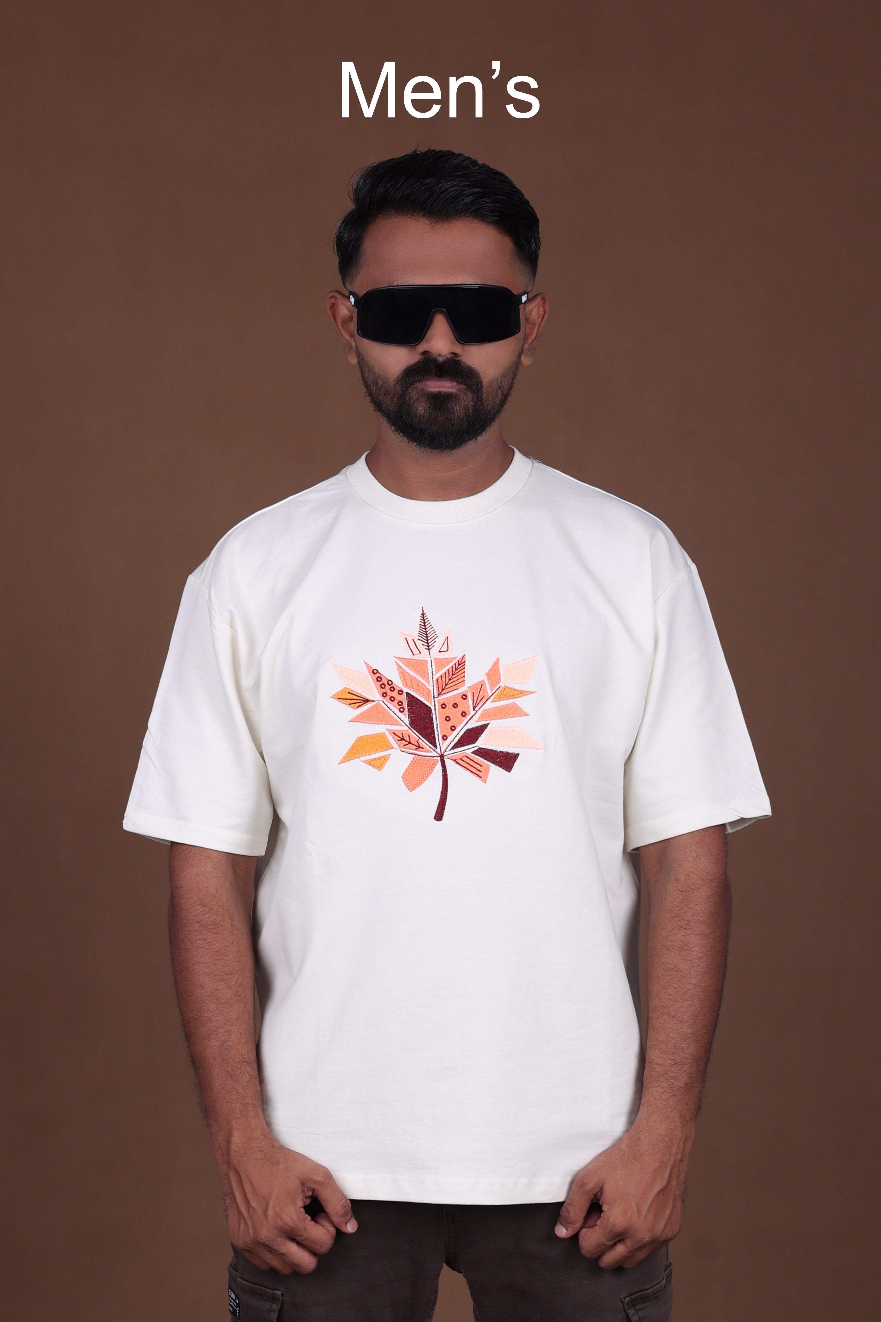 Men's Embroidered Oversized