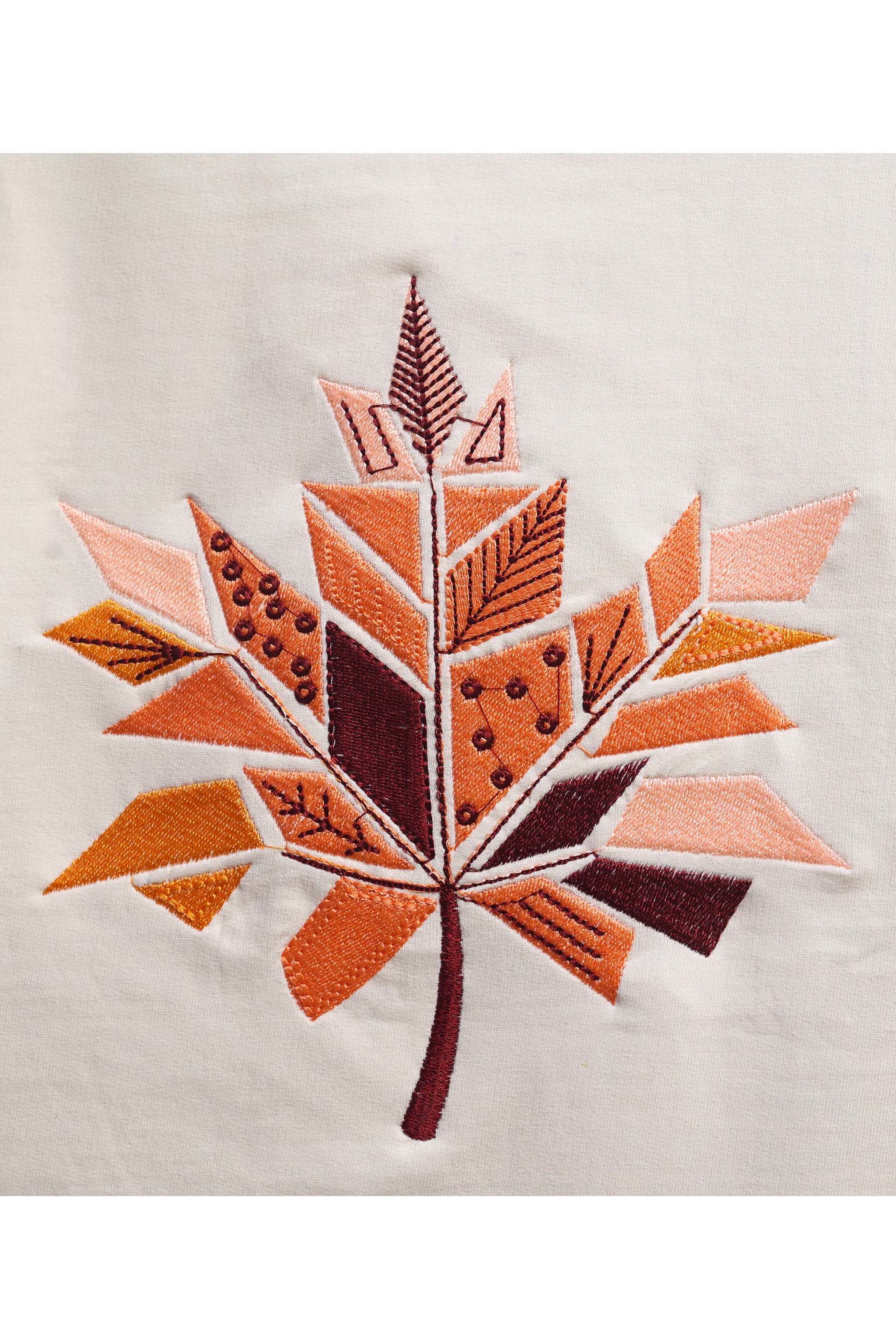 Embroidered Oversized T-shirt | LeafEdge Tee