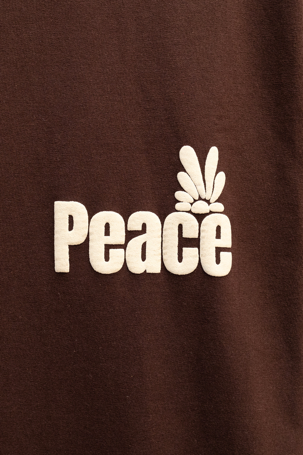 Printed Oversized T-shirt EARTHY LINE ART