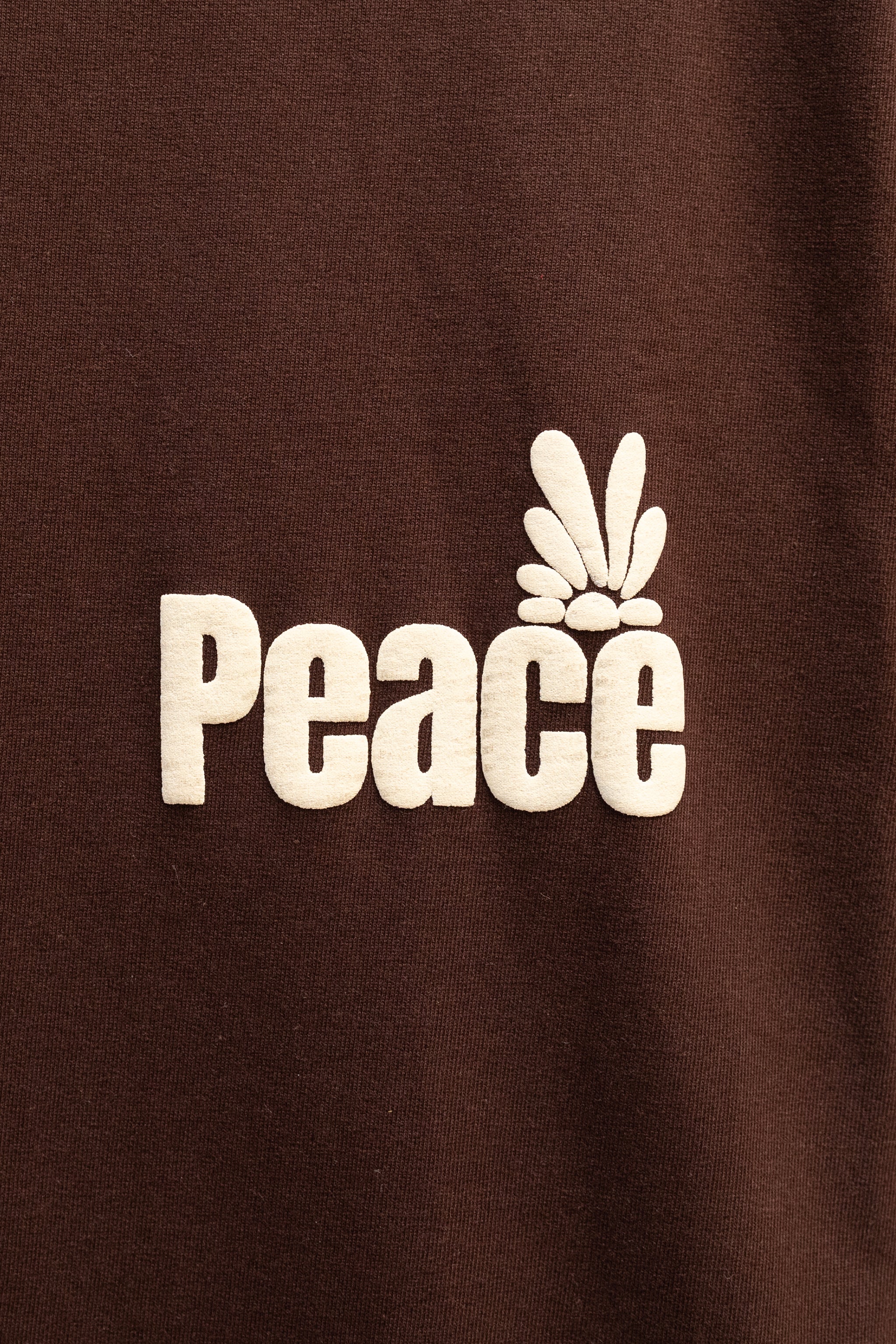 Printed Oversized T-shirt EARTHY LINE ART