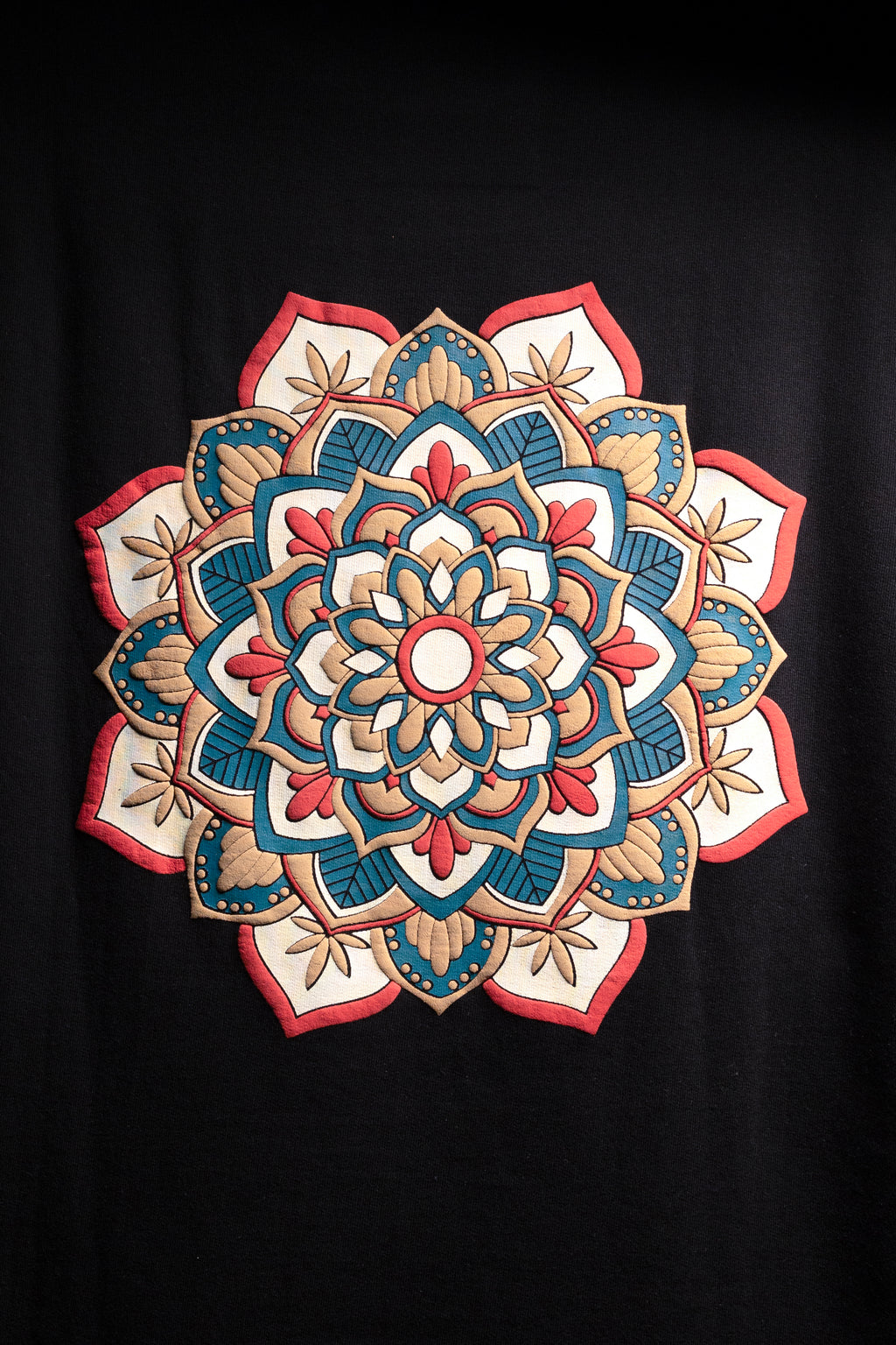 Printed Oversized T-shirt VINTAGE CHAKRA