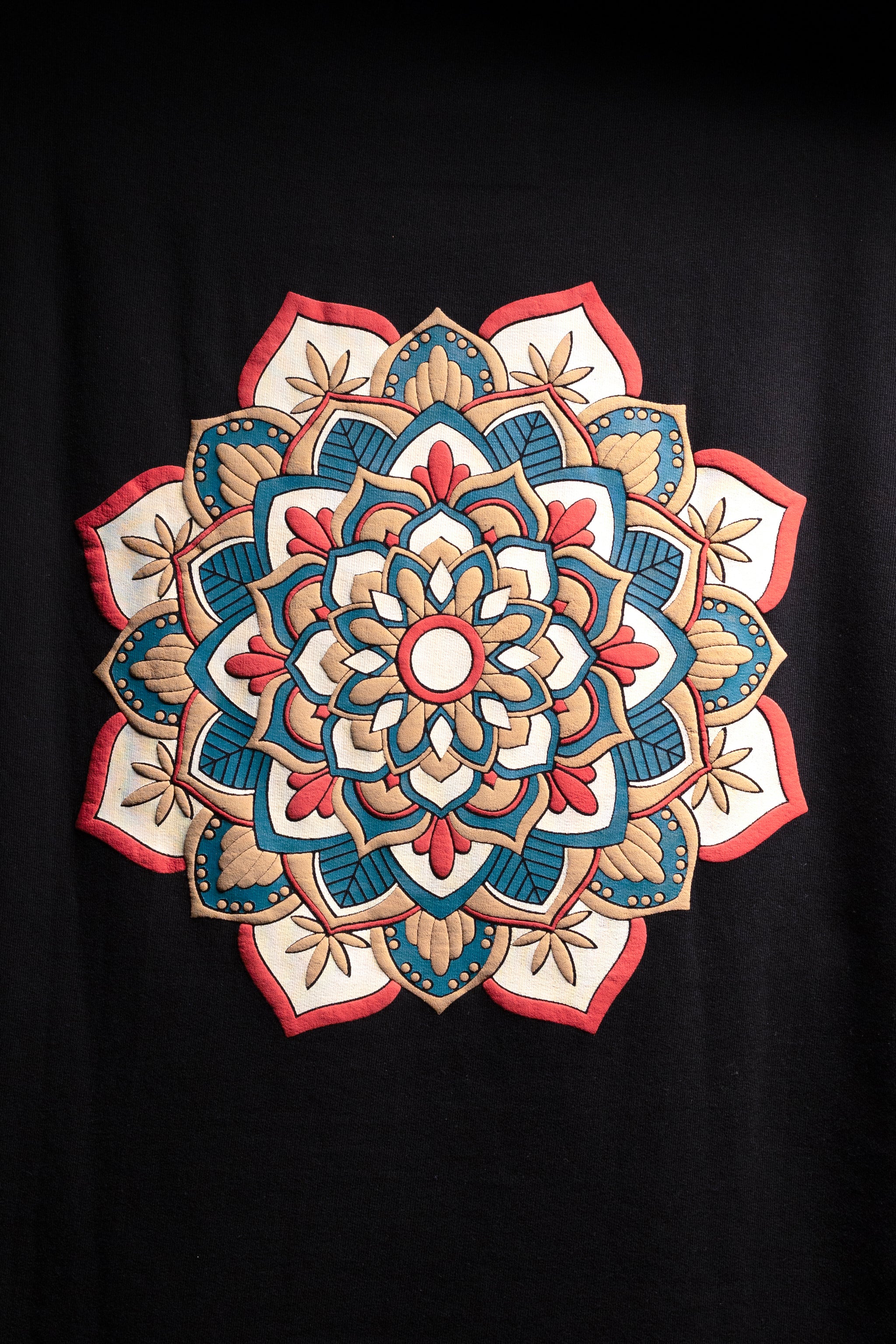 Printed Oversized T-shirt VINTAGE CHAKRA