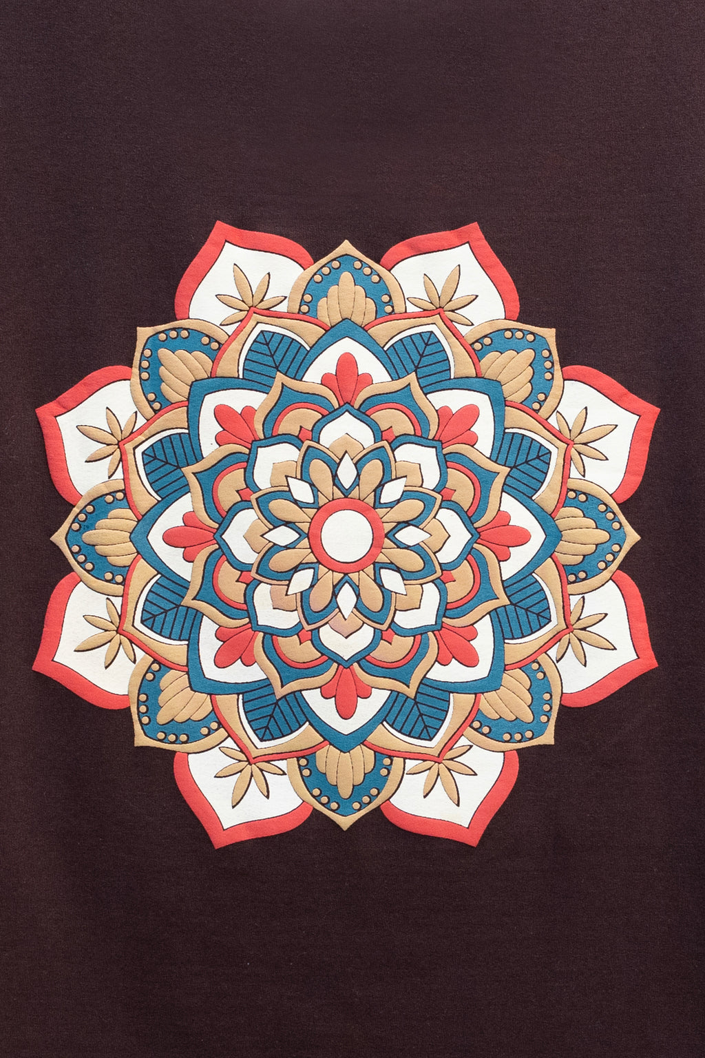 Printed Oversized T-shirt VINTAGE CHAKRA