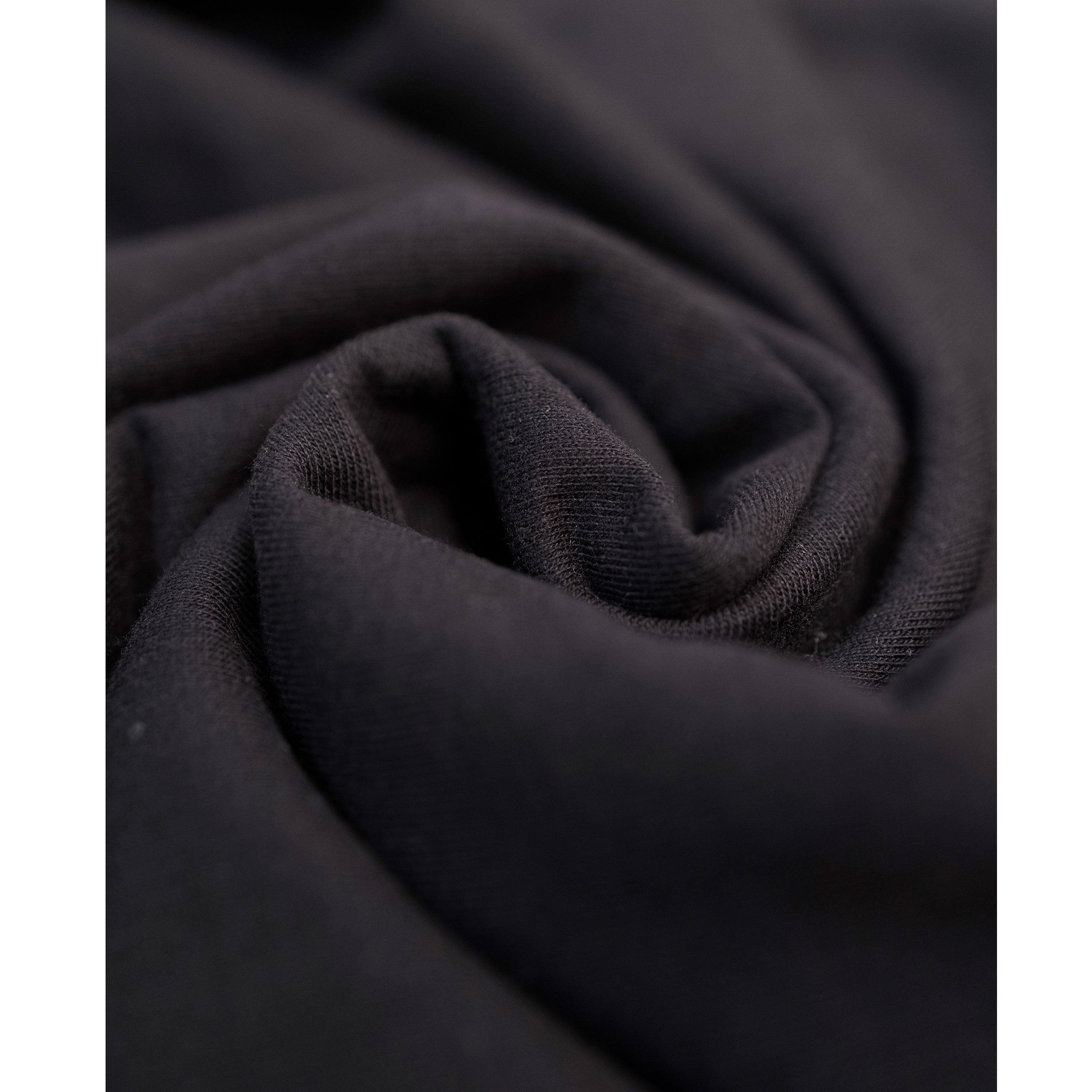 Embroidery Oversized T-Shirt SOUL PALM (Black)