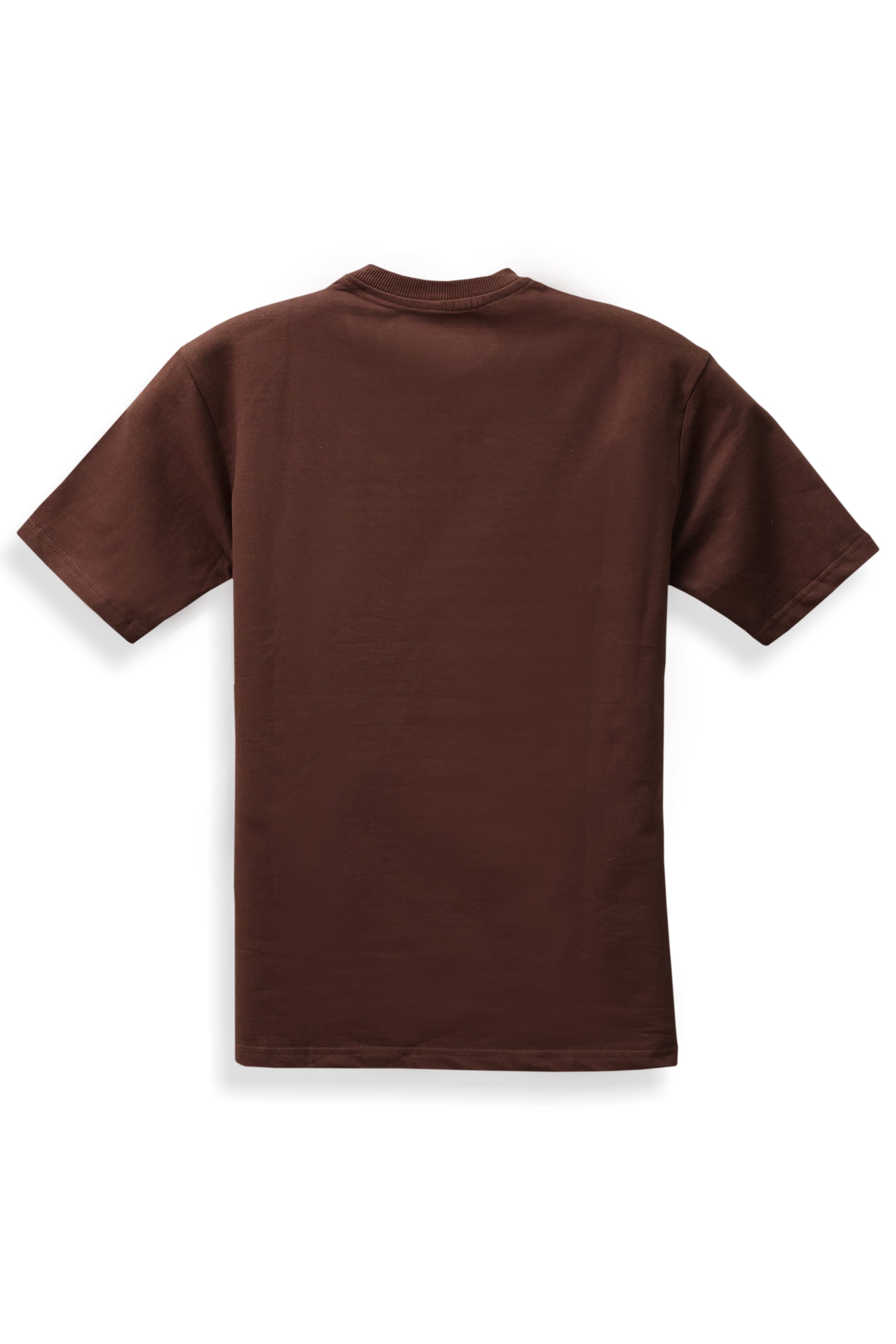 Embroidery Oversized T-Shirt SOUL PALM (Brown)
